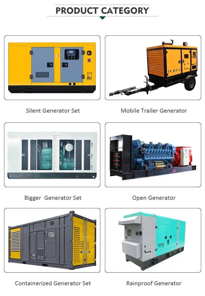 1000kw open frame for reefer diesel container generator set container