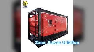 Explosion Proof Generator Zone  ATEX DV Skid