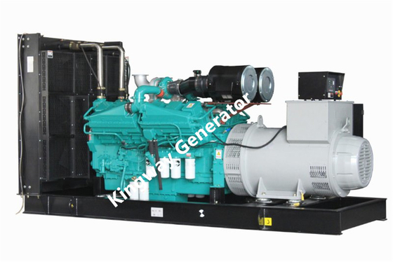 Silent Type Water Cooled Generator 1500RPM 1000KVA 800KW Mitsubushi Engine