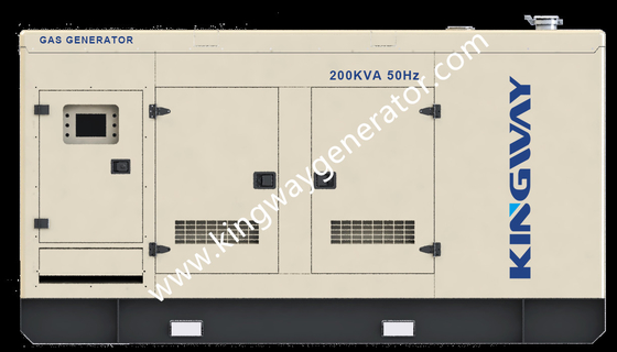 CE Kingway high quality 90KW NG Natural Gas Generator Powered low consumption By Cummins Engine