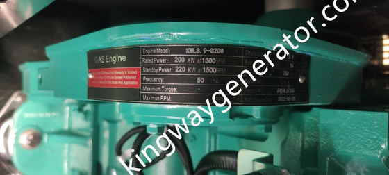 CE Kingway high quality 90KW NG Natural Gas Generator Powered low consumption By Cummins Engine