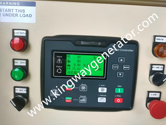 CE Kingway high quality 90KW NG Natural Gas Generator Powered low consumption By Cummins Engine