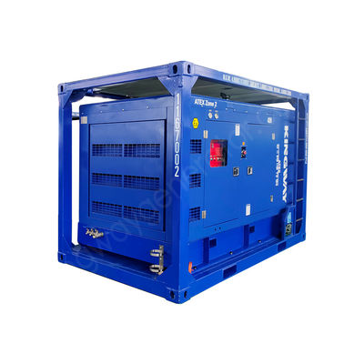 100kVA Explosion-Proof Marine Generator with  Engine, ATEX Zone 2 & DNV 2.7-1 Compliant