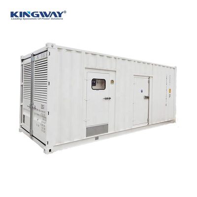 Container Type Diesel Generator Set Silent Box Backup Power Supply Large Power Plant Equipment