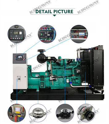 Silent Canopy 350kva 280kw 400v 50hz 3 phase 4 wire diesel generator set