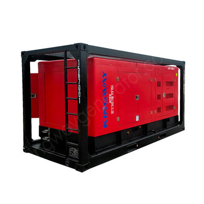ATEX zone II 25kva/20kw 3 phase diesel generator genset with DNV 2.7-1 skid frame zone 2 ex-proof diesel generator
