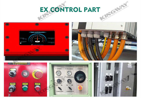 Supply 800kva 400v 50hz diesel engine atex zone 2 generator for offshore