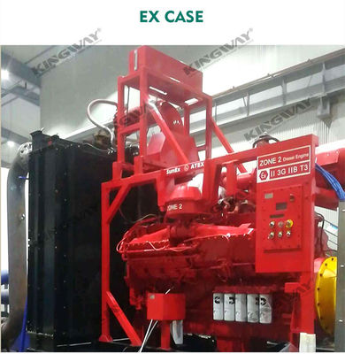 Supply 800kva 400v 50hz atex zone 2 diesel generator for zone 2