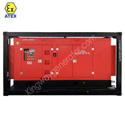 Atex Zone 1 Zone 2 Explosion- Proof 1250KVA Rig Safe Diesel Generator  with DNV2.7-1 lifting frame with for oil &amp; gas fields