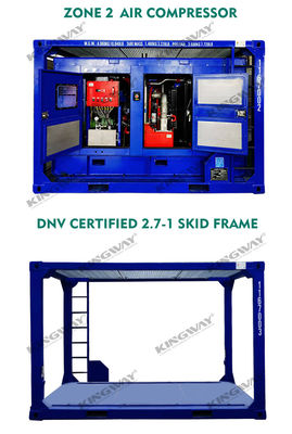 125CFM Atlas Copco  Hazardous Area Explosion Proof Diesel ATEX Certified Zone 2 Air Compressor