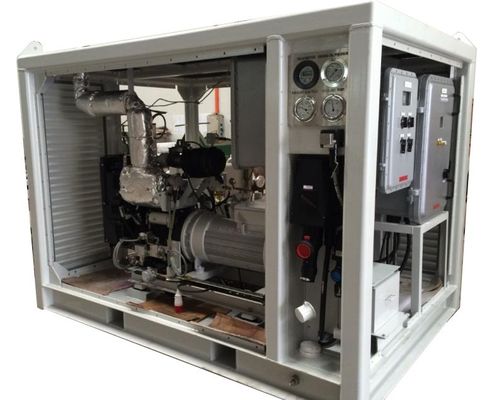 60 kva Atex Zone 2 IIB Temperature T3 Diesel Generator Alternator IP55  Explosion Proof with DNV 2.7-1 Offhore Container