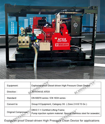 OFFSHORE GENERATOR EQUIPMENT FOR OIL AND GAS INDUSTRY, ZONE 2 HAZARDOUS AREA - 45KVA