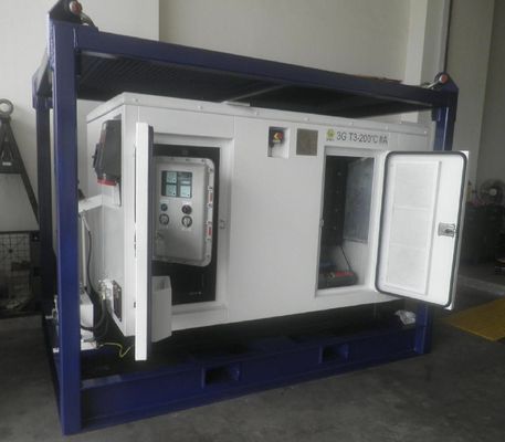 20KVA Zone II Explosion Proof silent diesel Generator Mounted in DNV 2.7-1 for offshore oil &amp; gas fields