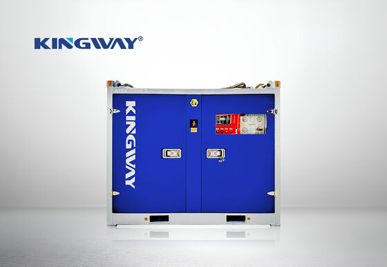 30KVA Kingway ATEX Zone 2 Compact Silent Explosion Proof Diesel Generator With DNV Lifting Frame