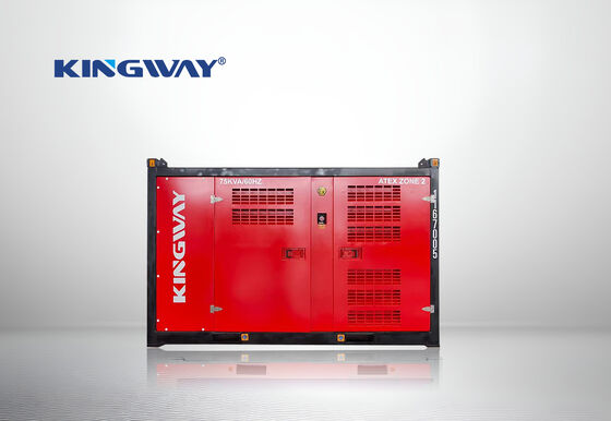 30KVA Kingway ATEX Zone 2 Compact Silent Explosion Proof Diesel Generator With DNV Lifting Frame