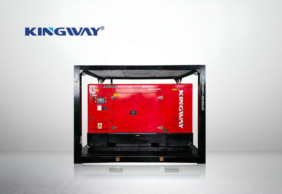 200kW ATEX Zone 2 Ex-Proof Diesel Generator System (T3), Mounted in DNV 2.7-1 Certified Offshore Lifting Crash Frame