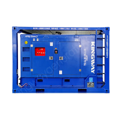 185CFM 6.9Bar Explosion-proof ATEX Zone 2 Diesel Engine Sullair Air Compressor with DNV2.7-1 Lifting Frame