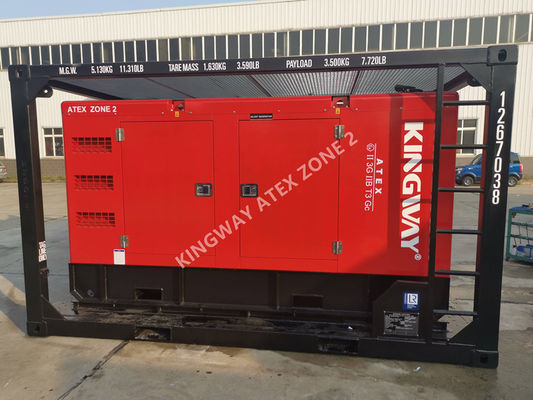 150KVA ATEX Zone 2 T3 Explosion Proof Diesel Generator DNV Lifting Frame
