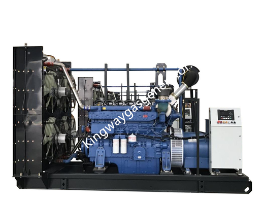 Silent 75KVA 60KW Biogas Powered Generator Set Weichai Yuchai Cummins Gas Engine