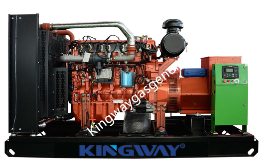 CE Kingway high quality 90KW NG Natural Gas Generator Powered low consumption By Cummins Engine