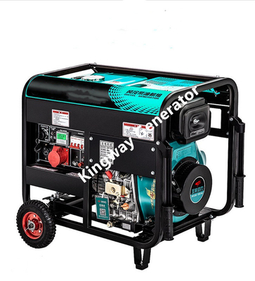 10KW Silent Small Mobile Natural Gas Generator Set Emergency Power