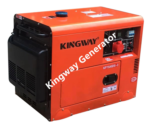 10KW Silent Small Mobile Natural Gas Generator Set Emergency Power