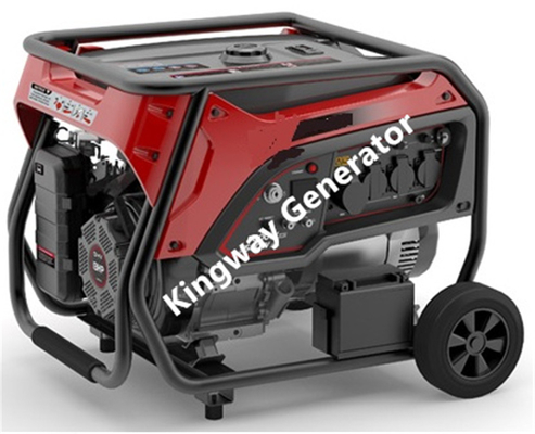 Orange Color Portable Generator Silent Generator Set 8KVA 12Hp
