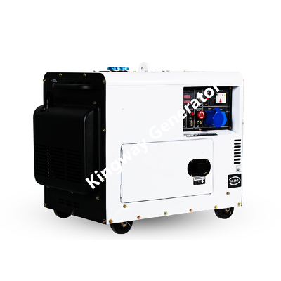 10KW Silent Small Mobile Natural Gas Generator Set Emergency Power