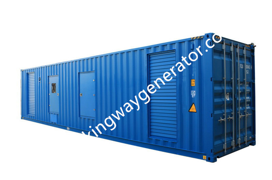 750KVA 600KW Containerization Silent Cummins Diesel Generator For Construction