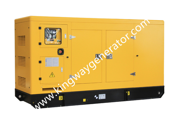 4 Stroke Silent Gas Generator Cummins 125 KVA Generator For Welding Machinery