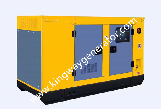 Bright Yellow 120KW Cummins 150 KVA Generator For Home Air Condition