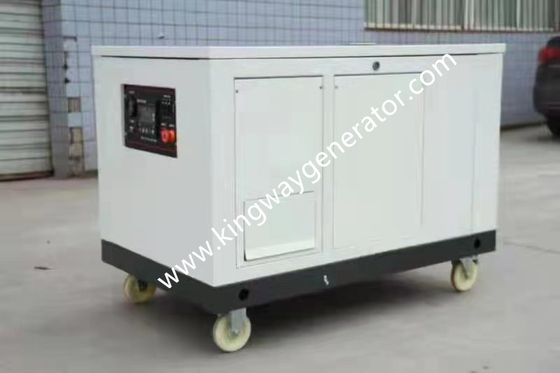 Kingway 50/60HZ  1/3phase 5.5kw Lifan Engine Potable Silent Natural Gas Generator Set for home cook