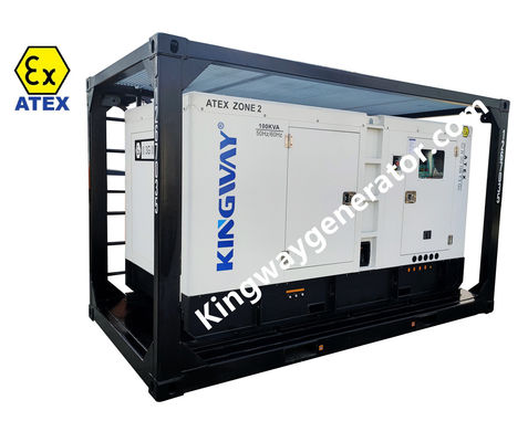 300KVA Kingway Explosion Proof Silent Diesel Generator ATEX Zone 2 Equipment