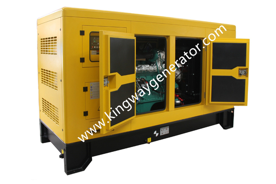 375KVA 300KW 3 Phase Perkins Engine Silent Diesel Powered Generator Set ATS