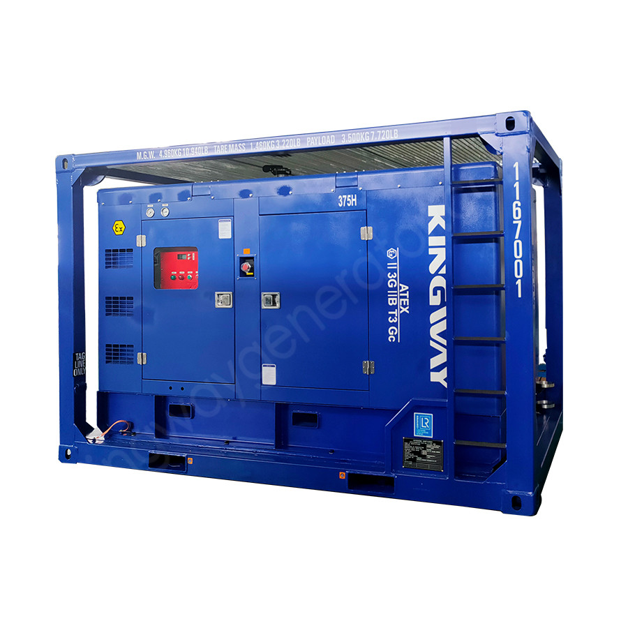 Oilfield Compressor Exploding ATEX Zone 2 3 Phase Offshore Oil Gas Field Diesel 425CFM explosion ...