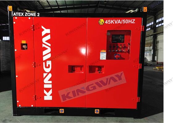 ATEX Zone 2 Certified 100 kVA Marine Explosion-Proof Generator Set with DNV 2.7-1 Offshore Container