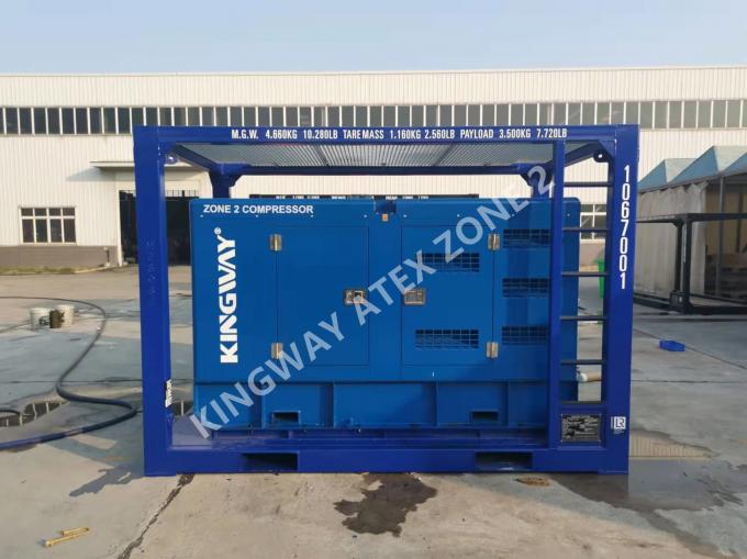 Zone 2 Container Compressor Sullair ATEX certified Zone 2 Ex-Proof Air Compressor DNV standards ...